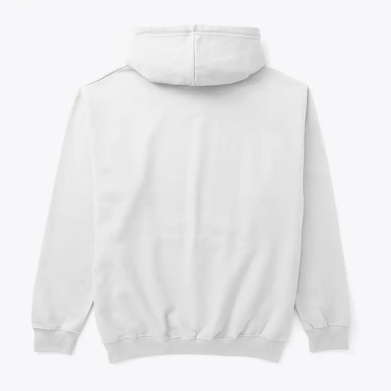 Simple 2 line logo hoodie